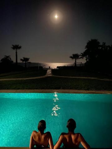 Ionion Beachfront Villa Agia Napa Exterior foto