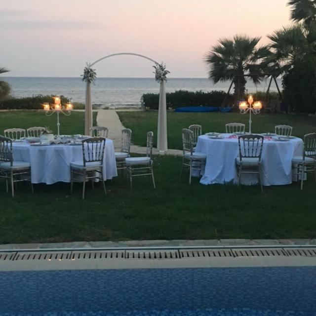 Ionion Beachfront Villa Agia Napa Exterior foto