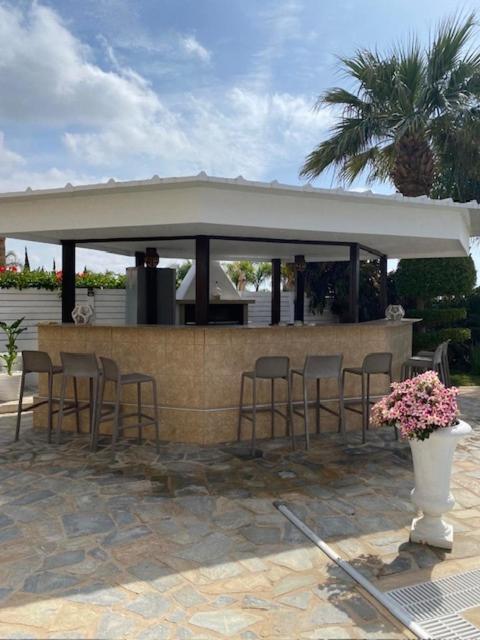 Ionion Beachfront Villa Agia Napa Exterior foto