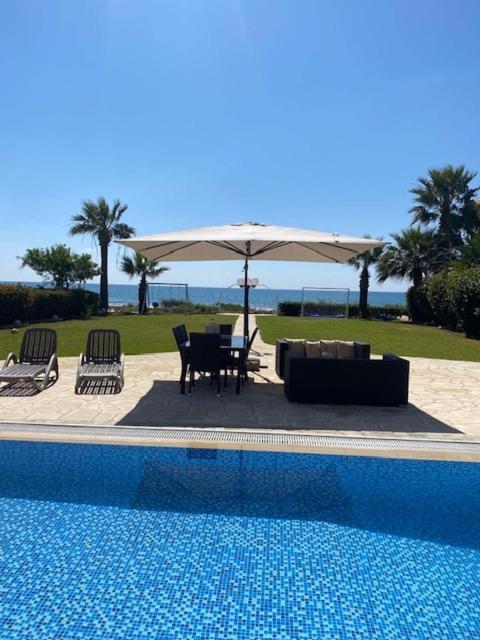 Ionion Beachfront Villa Agia Napa Exterior foto