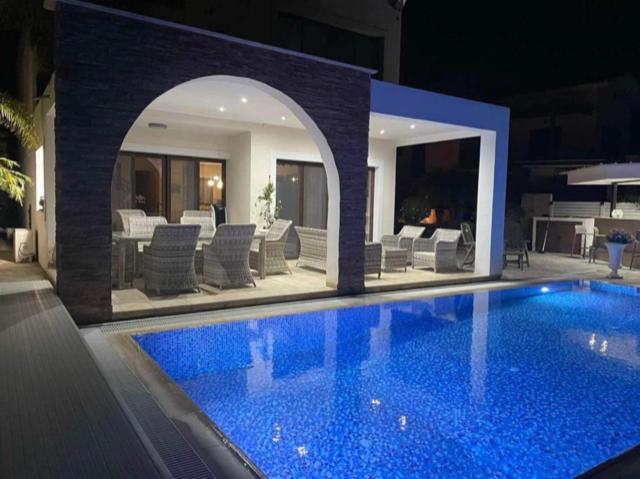 Ionion Beachfront Villa Agia Napa Exterior foto