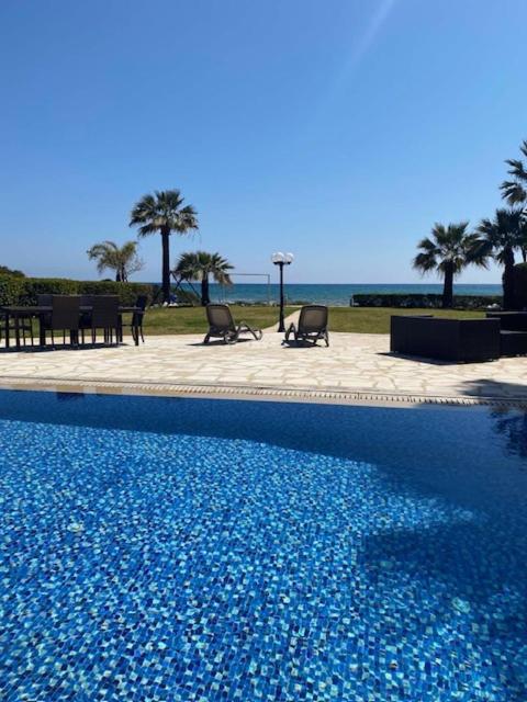 Ionion Beachfront Villa Agia Napa Exterior foto